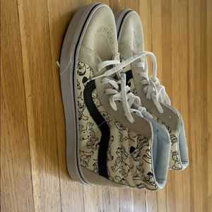 vans x disney sk8-hi 101 dalmatians shoes